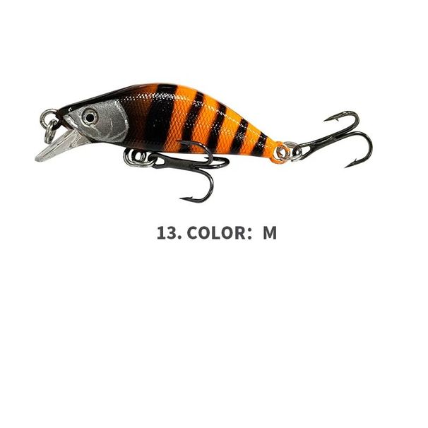 1 Pcs Micro Sinking Hard Lure 3.5cm/3.35g Plastic Artificial Lure Suitable For Freshwater Trout And Other Common Fishing Gear_desvips.com