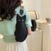 Daily Collocation Cat Cute Women's Chest Version Ins Style Simple Printed Single Shoulder Crossbody Bag_desvips.com