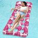 New Inflatable Hole Floating Drainage On Inflatable Bed Outdoor Leisure Printed Recliner Bed Sheet Human Hole Floating Row_desvips.com