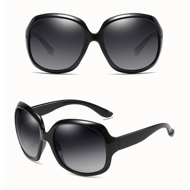Polarized Sunglasses For Women Men Classic Retro Vintage Oversized Eyewear Fashion Shades Round Faced Driving Glasses_desvips.com
