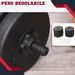 Set Manubri Palestra 20kg (4x2.5kg, 4x2kg) Con 8 Dischi Da 2kg, 2.5kg, Ø25mm, Per Allenamento A_desvips.com