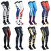 Elasticity Braces Compression Ice Silk Motocross Knee Socks Anti-slip Cool Patterns Motorcycle Sports Sock_desvips.com