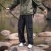 001 Vintage Men's Sports Loose Straight Wide-Leg Cargo Tactical Style Outdoor Hiking Unisex Casual Long Pants_desvips.com