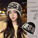 001 Fisherman Knitted For Women, Autumn And Winter Plush Retro Wool Warm Ear Protection, Large Circumference Cold Hat, Men's_desvips.com