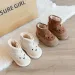 Infant Snow For Children 2025 Cute Cartoon Little Toddler Plush Thick Warm Cotton Shoes Cutefeet Kids Winter Boots Sizes_desvips.com