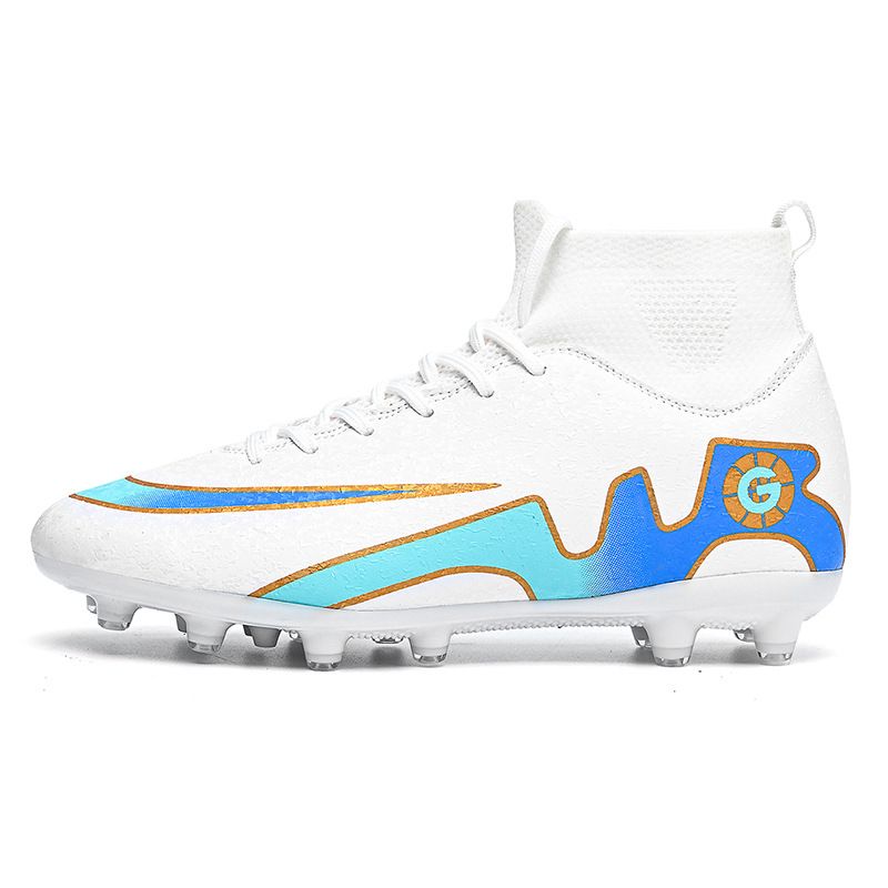 New children's soccer shoes Male youth student crushing spike game training sneakers_desvips.com