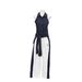 Unique Design: Women's Sleeveless Polo Collar Top With Ribbon Hem + Elastic Sports Quick-dry Long Pants Embroidered Set_desvips.com