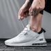 New Autumn/Summer Men's Large Sports Casual Fashion Board Breathable Running Mesh Trendy Shoes_desvips.com