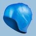 Ear Protection Swimming Cap Adult Swimming Cap Silicone Swimming Cap Long Hair Waterproof Ear Protection Swimming Cap Zipper Bag Packaging_desvips.com