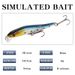 8 Colors Classic Floating Water Lure 10.7cm6g With Ring Beads + Enhanced Three Hooks To Attack Sea Bass Simulation Bait_desvips.com