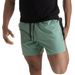 Men's Breathable Running Shorts - Quick-Dry & Stretch For Gym & Jogging (Mesh Panels Loose Fit Black/Blue)_desvips.com