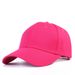 Solid Color Advertising Printed Baseball Cap Embroidered Plain Sun Protection Visor Hat_desvips.com