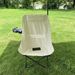 Wen Yan Supply High Back Moon Portable Fishing Stool Art Student Sketching Outdoor Camping Folding Chair_desvips.com
