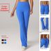 Europe And The United States Cross-border Micro-horn Yoga Pants High Waist Hip Lift Sports Fitness Trousers Running Pilates Foreign Trade Explosion_desvips.com