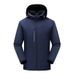 New One-Piece Fleece-Lined Couple's Workwear Men And Women Autumn Winter Hooded Mountaineering Jacket_desvips.com