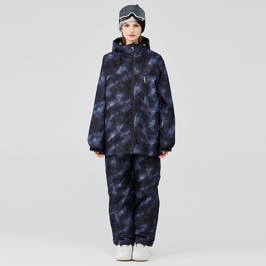 001 New For Men Women, Winter Outdoor Jacket Pants Set, Snowboard And Snow Ski Suit_desvips.com