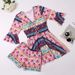 2025 Swimsuit Two-Piece Skirt Style Printed Plus Size New Swimwear_desvips.com