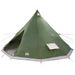Family Teepee Tent - Spacious Blue/Gray/Green Polyester Camping Retreat With Modern Design - 560 X 560 X 300 Cm_desvips.com