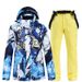 001 Men's Suit Set For Snowboarding And Skiing, Korean Style, Plus Size, Winter Thickened Outdoor Northeast Travel Ski_desvips.com