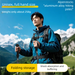 Aluminum Alloy Foldable Trekking Pole, Carbon Ultra-light Telescopic Walking Stick, Portable Outdoor Hiking Cane_desvips.com