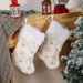 001 Cross-Border New Product Decorations Christmas Stockings Gold Silver Sequin Snowflake Holiday Children's Gift Bags_desvips.com