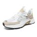 MOQ 1 Custom Plus Size US 13 14 EU 47 48 Man Casual Sports Sneakers Blank Mesh Leather Running Walking Shoes For Men_desvips.com