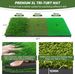 KLAODOT Net Practice Mat, Golf Hitting Aid Nets 10x7FT Backyard Driving Chipping Training Swing With Target Mat Balls_desvips.com