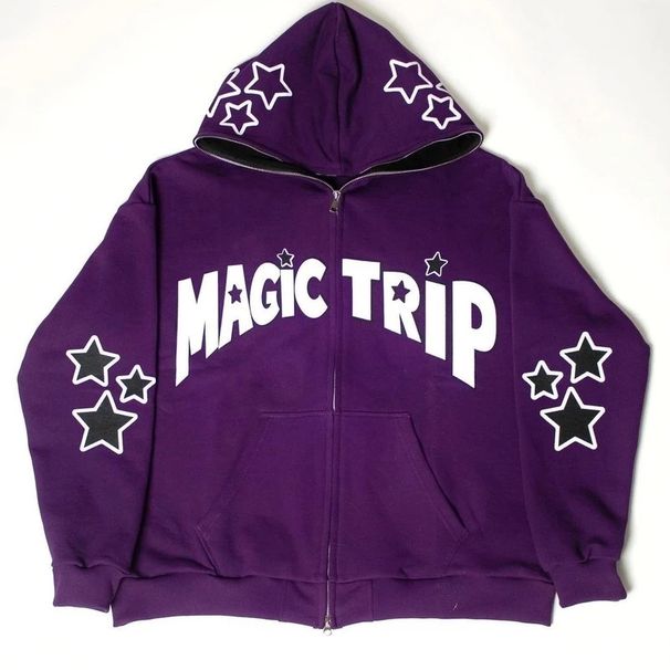 Street Hip-Hop Spider Bone Patch Rhinestone Black Zip-Up Hoodie Y2k Harajuku Outerwear Sweatshirt For Women_desvips.com