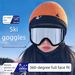 Ski Mountaineering Goggles Unisex Motorcycle Riding Windproof Anti-Glare Glasses Outdoor Sports Snow Sunglasses_desvips.com