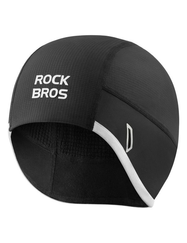 ROCKBROS Fahrradmütze Winter Mütze Warm Elastisch Brille-Schlitz Für 54–61 Cm_desvips.com