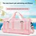 Large Capacity Transparent Duffel Jelly Lightweight Shoulder Handbag Travel Bag Sports Swimming Yoga Fitness_desvips.com
