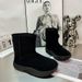 New Winter Thick-Soled Mid-Calf Snow Boots For Women, Lamb Wool Short Boots, Height Increasing, Non-Slip,_desvips.com