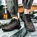 Summer Mesh Men Casual Comfortable Mens Walking Sneakers Breathable Hollow Man Running Lightweight Sport Shoes_desvips.com