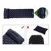 Cross-Border Direct Supply Portable Outdoor Camping Car Beach Diamond TPU Foot Pump With Pillow Inflatable Mat_desvips.com
