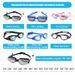 Premium Selected Professional Anti-Fog Waterproof Silicone Racing Swim Goggles HD Electroplated Adult Swimming Glasses_desvips.com