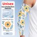 Loose Fit Sun Protection Ice Sleeves Non-Slip Digital Print High Elastic Long Sports Cycling Sleeves_desvips.com