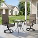 Murago Patio Chairs Set Of 2, Outdoor Chairs, Brown_desvips.com