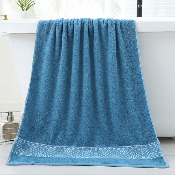 Pure Cotton Class A Large Bath Wrap Towel Absorbent Home Hotel Thickened Adult Couple Manufacturer Wholesale Can LOGO_desvips.com
