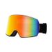Men's and women's outdoor sports ski goggles, double-layer ski goggles, windproof and anti fog goggles, can be used for myopia_desvips.com