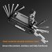 Haoyouwu Bicycle Repair Tools Electric Bike Maintenance Hexagon Folding Screwdriver Flower Blade Wrench 16-in-1_desvips.com