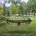 New Double Anti-Tip Automatic Quick-Open Swing Mosquito Net Hammock Outdoor Camping Sunshade_desvips.com
