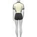 HR25011 European And American Women's Fashion Summer New Slim Fit Double-Piece Top Sports Short Sleeve Shorts Set_desvips.com