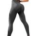 PeakGo Autumn Winter Cross-Border Peach Women High Waist Hip Lift Seamless Yoga Wear Long Sports Fitness Pants_desvips.com