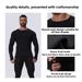 Autumn And Winter Fleece-lined Warm Long-sleeve Breathable High-elastic Compression Shirt Basketball Training Men's_desvips.com