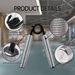 Fitness Equipments Metal Gripper Hand Trainer Grip Ball Finger Exercise Rehabilitation Dynamometer Set Wrist Strength Arm Strength Device_desvips.com