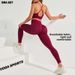 European American Seamless Yoga Outfit For Women, Running Sports Peach Hip Fitness Pants, Sexy Camisole Bra, Autumn And_desvips.com