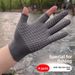 Polar Fire Fishing Gloves Special Non-Stick Bait Summer Sun Protection Anti-Puncture Fingerless Touchscreen Anti-Slip_desvips.com