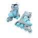 Roller skates can be adjusted multi-functional children's female roller skates flash wheel_desvips.com