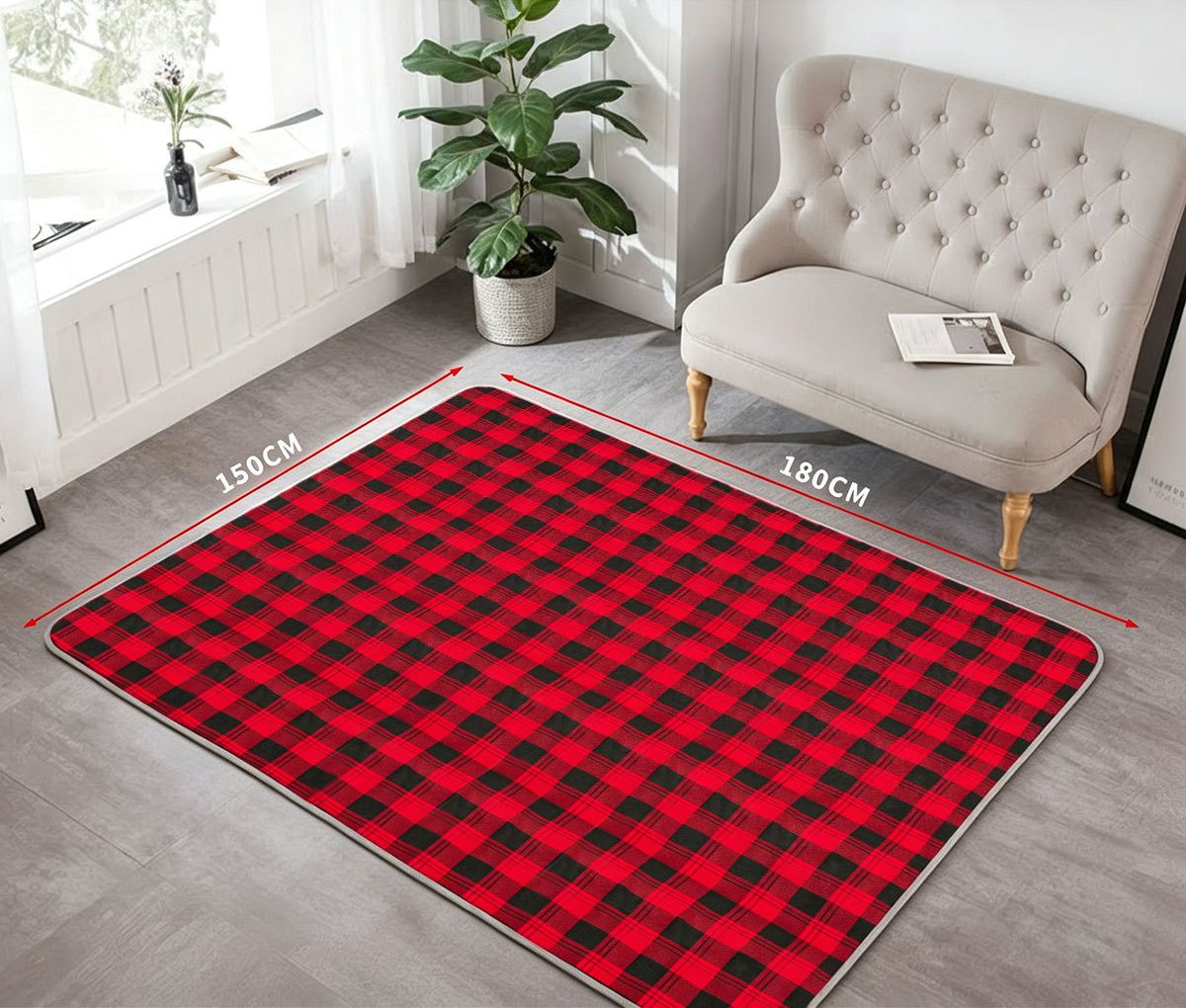 Cross-border Tent Pad, USB Electric Outdoor 5V Car-mounted Multi-functional Heating Blanket, With Adjustable Temperature_desvips.com