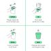 Fab Little Bag Starter Plus Pack Containing 45 Sanitary Disposal Bags And A Recyclable Refill Pack For Use When Out And About_desvips.com